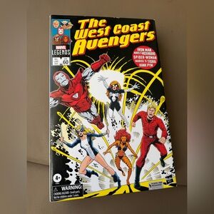 Hasbro Marvel Legends  WEST COAST AVENGERS MULTIPACK EXCLUSIVE  MIB  MISB